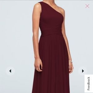 David's bridal bridesmaid dress
